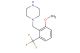 1-(2-methoxy-6-(trifluoromethyl)benzyl)piperazine