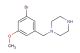 1-(3-bromo-5-methoxybenzyl)piperazine