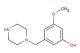 3-methoxy-5-(piperazin-1-ylmethyl)phenol