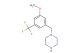 1-(3-methoxy-5-(trifluoromethyl)benzyl)piperazine