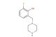 2-fluoro-6-(piperazin-1-ylmethyl)phenol