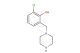 2-chloro-6-(piperazin-1-ylmethyl)phenol