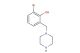 2-bromo-6-(piperazin-1-ylmethyl)phenol