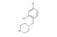 5-bromo-2-(piperazin-1-ylmethyl)phenol