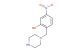 5-nitro-2-(piperazin-1-ylmethyl)phenol