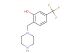 2-(piperazin-1-ylmethyl)-5-(trifluoromethyl)phenol