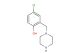 4-chloro-2-(piperazin-1-ylmethyl)phenol