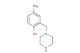 4-amino-2-(piperazin-1-ylmethyl)phenol