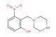 3-nitro-2-(piperazin-1-ylmethyl)phenol
