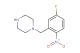 1-(5-fluoro-2-nitrobenzyl)piperazine