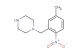 1-(5-methyl-2-nitrobenzyl)piperazine