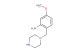 5-methoxy-2-(piperazin-1-ylmethyl)aniline