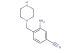 3-amino-4-(piperazin-1-ylmethyl)benzonitrile
