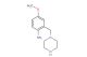 4-methoxy-2-(piperazin-1-ylmethyl)aniline