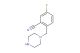5-fluoro-2-(piperazin-1-ylmethyl)benzonitrile
