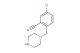 5-chloro-2-(piperazin-1-ylmethyl)benzonitrile