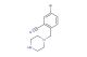 5-bromo-2-(piperazin-1-ylmethyl)benzonitrile