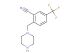 2-(piperazin-1-ylmethyl)-5-(trifluoromethyl)benzonitrile