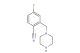 4-fluoro-2-(piperazin-1-ylmethyl)benzonitrile