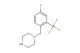 1-(4-fluoro-2-(trifluoromethyl)benzyl)piperazine