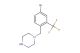 1-(4-bromo-2-(trifluoromethyl)benzyl)piperazine