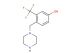 4-(piperazin-1-ylmethyl)-3-(trifluoromethyl)phenol