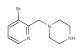 1-((3-bromopyridin-2-yl)methyl)piperazine