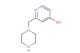 2-(piperazin-1-ylmethyl)pyridin-4-ol