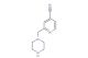 2-(piperazin-1-ylmethyl)isonicotinonitrile