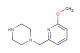 1-((6-methoxypyridin-2-yl)methyl)piperazine