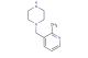 1-((2-methylpyridin-3-yl)methyl)piperazine