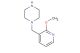 1-((2-methoxypyridin-3-yl)methyl)piperazine