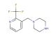 1-((2-(trifluoromethyl)pyridin-3-yl)methyl)piperazine