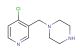 1-((4-chloropyridin-3-yl)methyl)piperazine