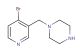 1-((4-bromopyridin-3-yl)methyl)piperazine
