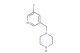 1-((5-fluoropyridin-3-yl)methyl)piperazine