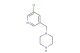 1-((5-chloropyridin-3-yl)methyl)piperazine