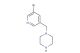 1-((5-bromopyridin-3-yl)methyl)piperazine