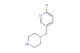 1-((6-chloropyridin-3-yl)methyl)piperazine