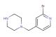 1-((2-bromopyridin-4-yl)methyl)piperazine