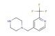 1-((2-(trifluoromethyl)pyridin-4-yl)methyl)piperazine