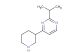 2-isopropyl-4-(piperidin-3-yl)pyrimidine
