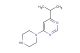 4-isopropyl-6-(piperazin-1-yl)pyrimidine