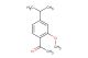 1-(4-isopropyl-2-methoxyphenyl)ethanone