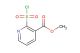 methyl 2-(chlorosulfonyl)nicotinate