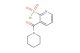 3-(piperidine-1-carbonyl)pyridine-2-sulfonyl chloride