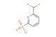 6-(difluoromethyl)pyridine-2-sulfonyl chloride