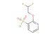 2-(2,2-difluoroethoxy)pyridine-3-sulfonyl chloride