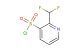 2-(difluoromethyl)pyridine-3-sulfonyl chloride