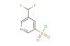 5-(difluoromethyl)pyridine-3-sulfonyl chloride